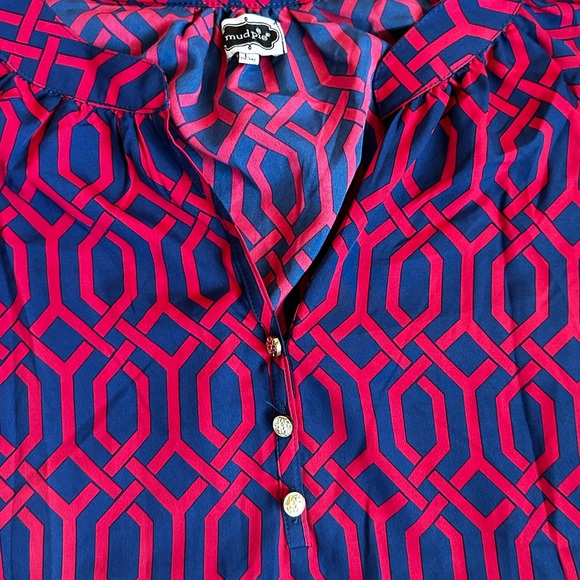 Fun Business Causal Dress with a Front Tie - Picture 4 of 5